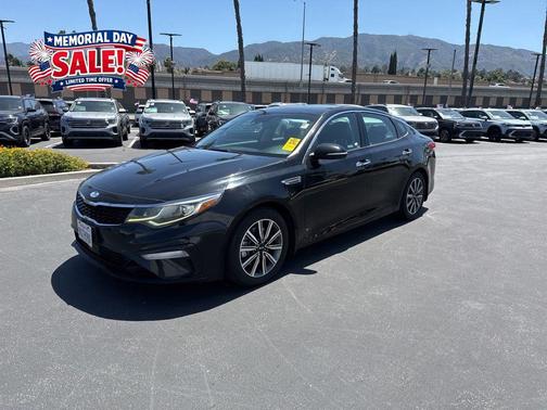 Ebony Black 2019 Kia Optima EX