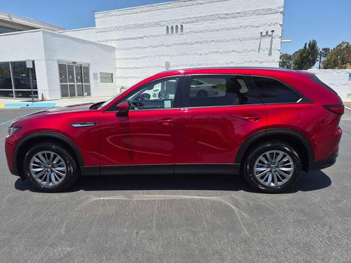 Soul Red Crystal Metallic 2024 Mazda CX-90 PHEV Preferred