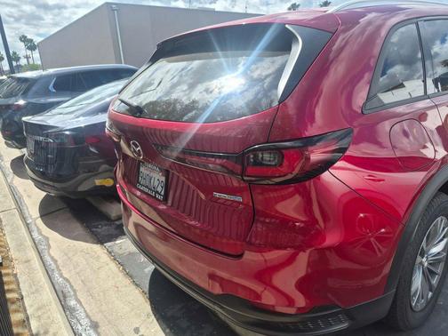 Soul Red Crystal Metallic 2024 Mazda CX-90 PHEV Preferred