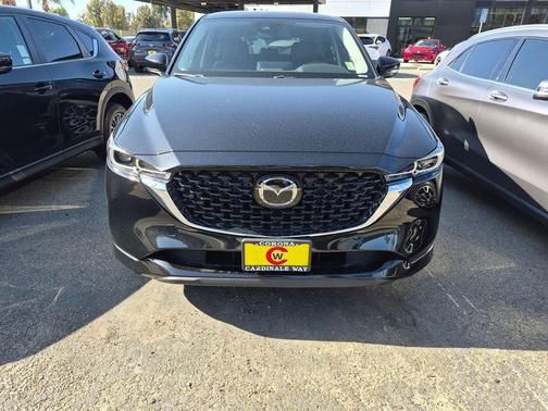 Jet Black Mica 2025 Mazda CX-5 2.5 S Preferred Package
