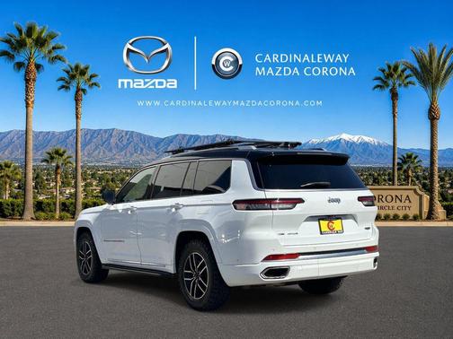 Bright White Clearcoat 2022 Jeep Grand Cherokee L Summit Reserve