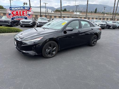 Onyx Black 2023 Hyundai ELANTRA SEL