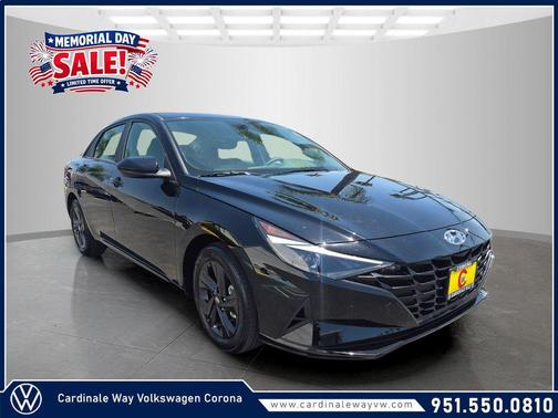 Onyx Black 2023 Hyundai ELANTRA SEL