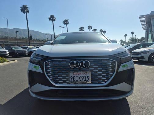 Glacier White 2023 Audi Q4 e-tron Sportback Prestige 50 quattro