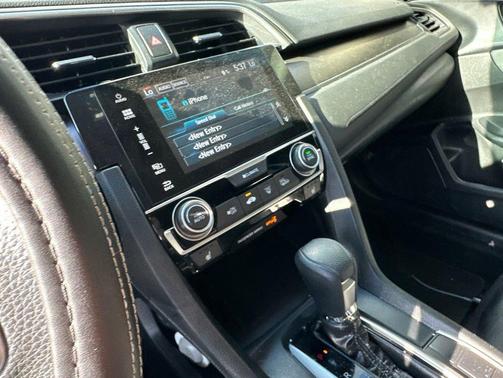 Modern Steel Metallic 2017 Honda Civic EX-T