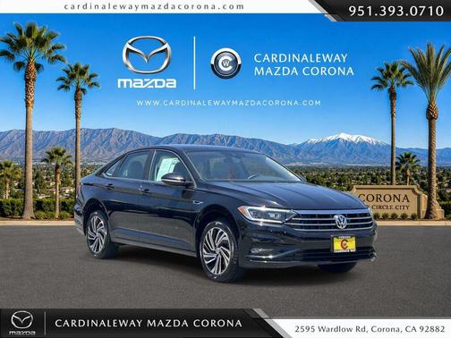 Deep Black 2020 Volkswagen Jetta 1.4T SEL Premium