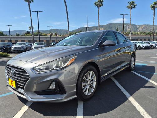 Machine Gray 2018 Hyundai SONATA SE