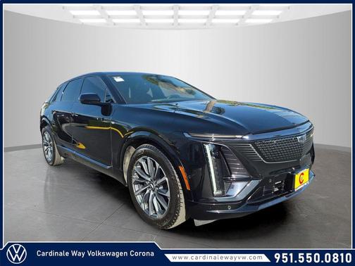 Stellar Black Metallic 2024 Cadillac LYRIQ Sport