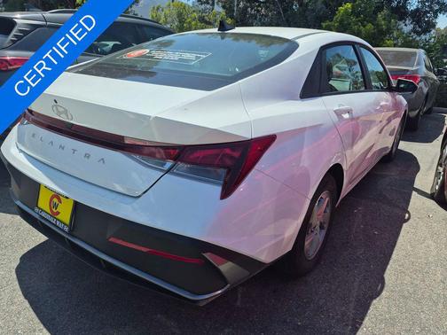Serenity White 2025 Hyundai ELANTRA SE