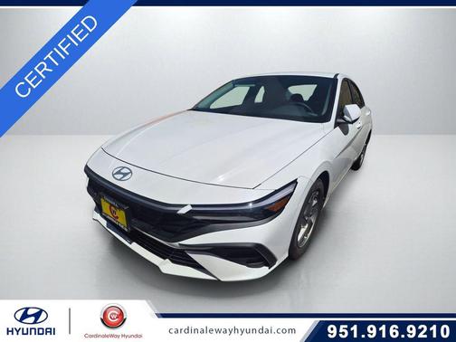 Serenity White 2025 Hyundai ELANTRA SE