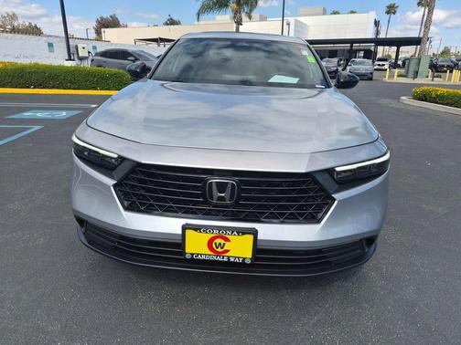 Solar Silver Metallic 2024 Honda Accord Hybrid Sport