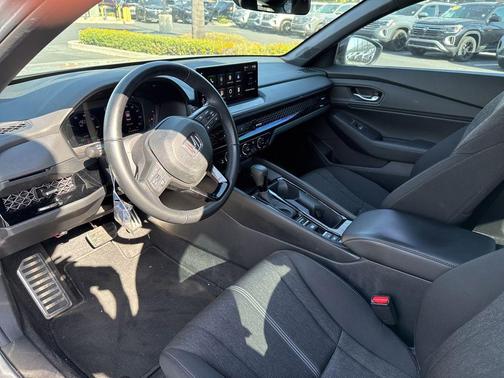 Solar Silver Metallic 2024 Honda Accord Hybrid Sport