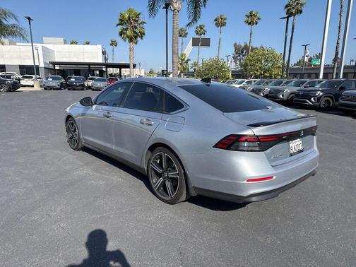 Solar Silver Metallic 2024 Honda Accord Hybrid Sport