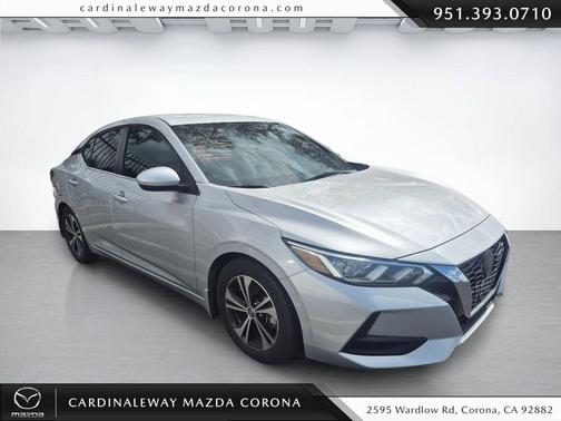 Brilliant Silver Metallic 2021 Nissan Sentra SV