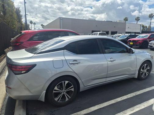 Brilliant Silver Metallic 2021 Nissan Sentra SV