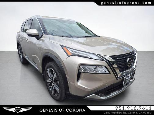 Champagne Silver Metallic 2021 Nissan Rogue Platinum