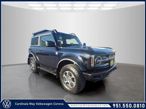 Antimatter Blue Metallic 2021 Ford Bronco Big Bend