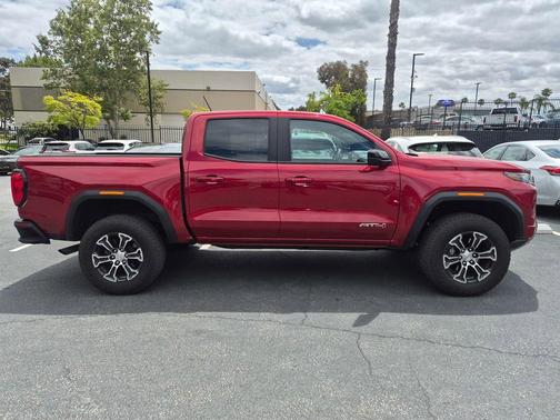 Volcanic Red Tintcoat 2023 GMC Canyon AT4