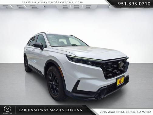 Platinum White Pearl 2026 Honda CR-V Hybrid Sport-L AWD