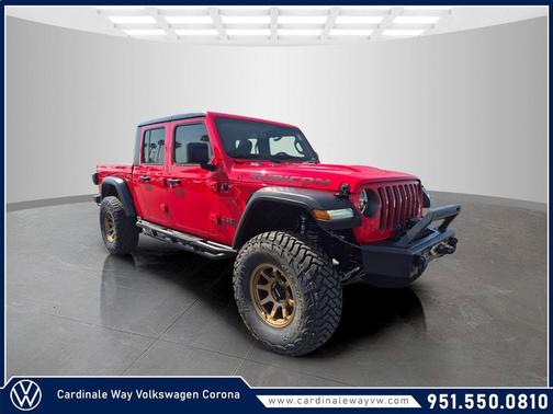 Firecracker Red Clearcoat 2022 Jeep Gladiator Rubicon