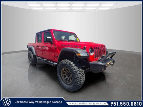 Firecracker Red Clearcoat 2022 Jeep Gladiator Rubicon