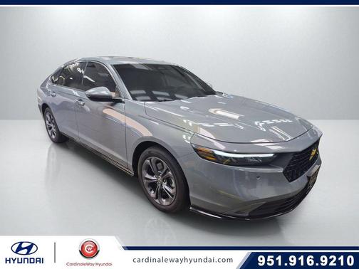 Gray 2025 Honda Accord Hybrid EX-L