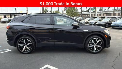 deep black pearl 2026 Volkswagen ID.4 AWD Pro S