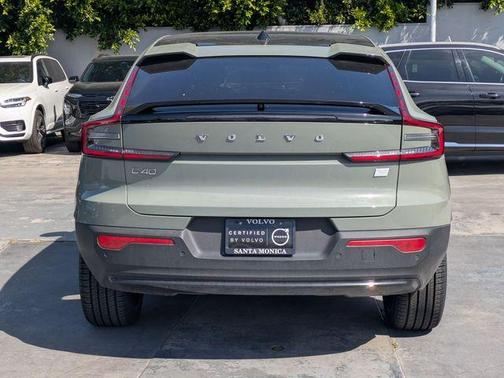 Sage Green Metallic 2023 Volvo C40 Recharge Pure Electric Twin Ultimate