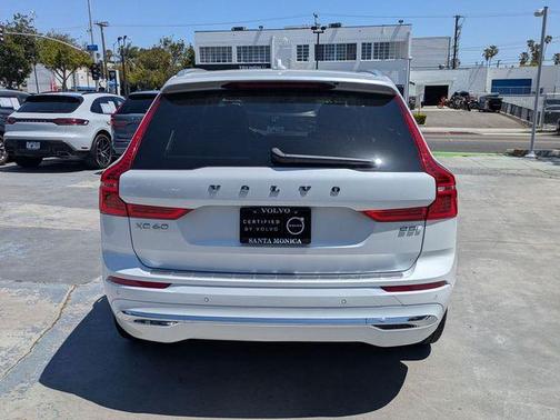 Crystal White 2023 Volvo XC60 B5 Plus Bright Theme