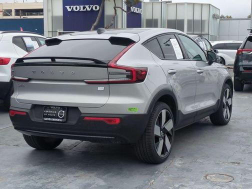 Silver 2023 Volvo C40 Recharge Pure Electric Twin Ultimate