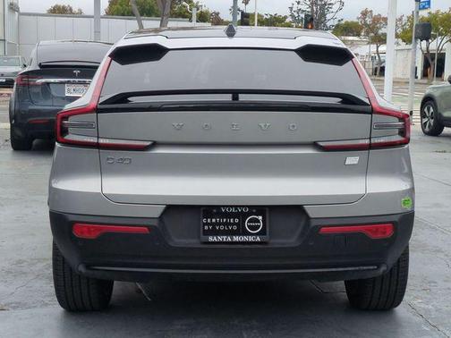 Silver 2023 Volvo C40 Recharge Pure Electric Twin Ultimate