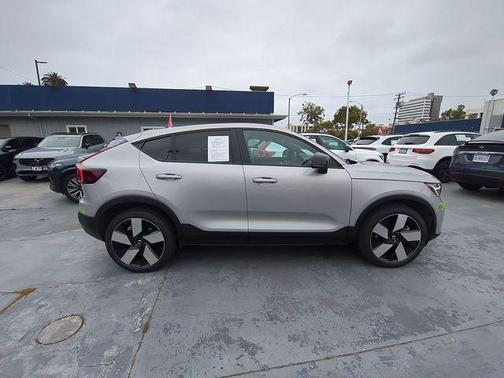 Silver 2023 Volvo C40 Recharge Pure Electric Twin Ultimate