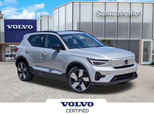 Silver 2023 Volvo XC40 Recharge Pure Electric Twin Ultimate