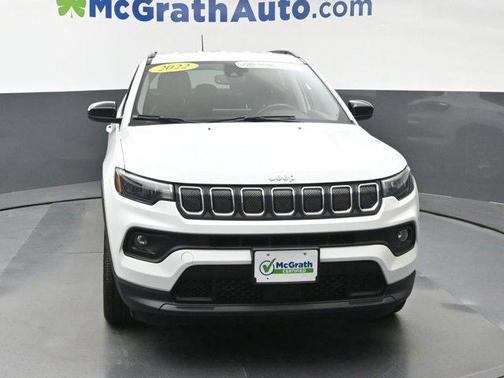 Bright White Clearcoat 2022 Jeep Compass Latitude Lux