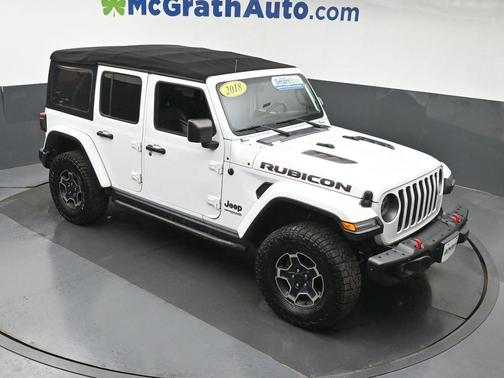 Bright White Clearcoat 2018 Jeep Wrangler Unlimited Rubicon