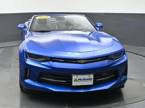 Hyper Blue Metallic 2018 Chevrolet Camaro 2LT