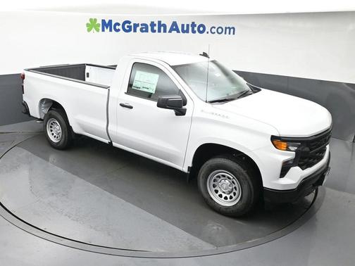 Summit White 2026 Chevrolet Silverado 1500 WT