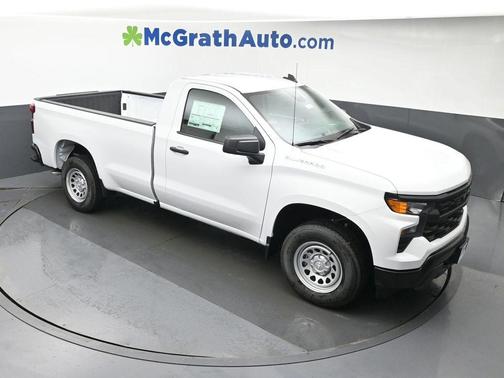 Summit White 2026 Chevrolet Silverado 1500 WT