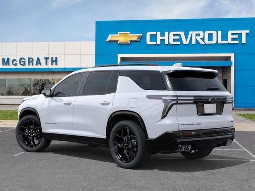 Polar White 2026 Chevrolet Traverse RS