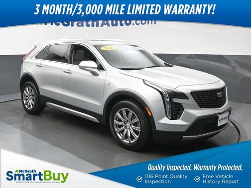 Radiant Silver Metallic 2020 Cadillac XT4 Premium Luxury
