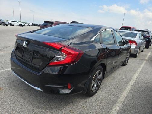 Black 2020 Honda Civic LX