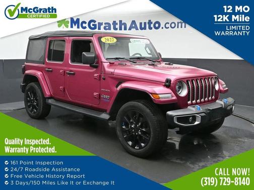 2022 Jeep Wrangler Unlimited 4xe Sahara