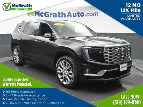 Ebony Twilight Metallic 2025 GMC Acadia Denali