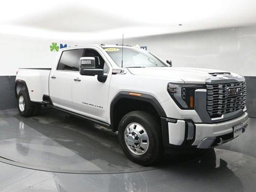 White Frost Tri-Coat 2024 GMC Sierra 3500 Denali