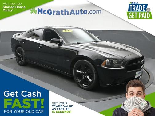 Pitch Black 2014 Dodge Charger R/T