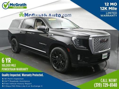 Onyx Black 2022 GMC Yukon XL Denali