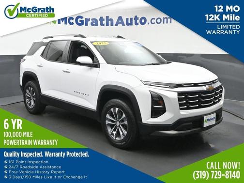 Summit White 2025 Chevrolet Equinox LT