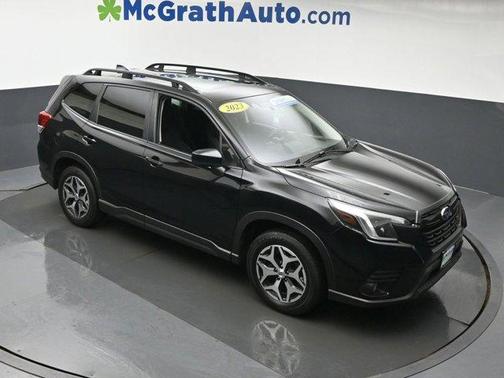 Crystal Black Silica 2023 Subaru Forester Premium