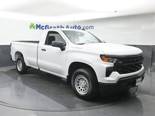 Summit White 2026 Chevrolet Silverado 1500 WT
