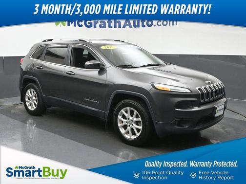 Granite Crystal Clearcoat Metallic 2017 Jeep Cherokee Latitude